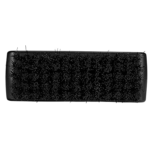 Remco-643319 ColorCore 4" Nail Brush, Medium - Black