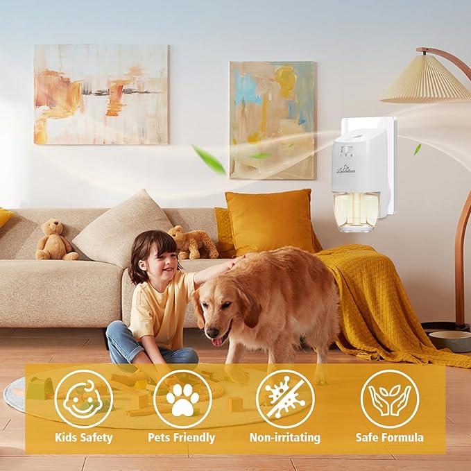 Plug-In Air Freshener Refills, Dreamy Marshmallow, Sicilian Lemon, Golden Apple & Vanilla Cake, 12 Pack, 7.92 Fl Oz Wall Plug In Refill for Home – Compatible with Air Wick & Glade, Not for Glade Plus