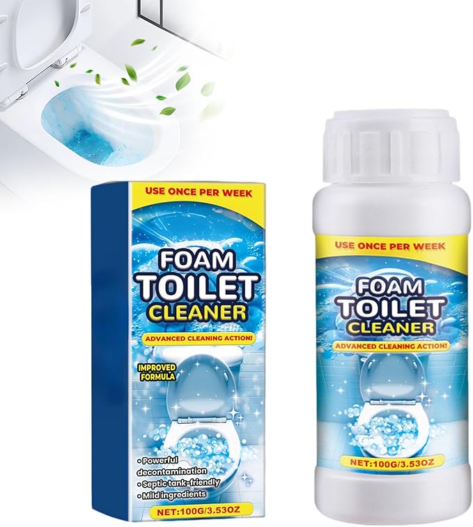 Eadwe 2025 New Foam Toilet Cleaner, Upgraded Powerful Toilet Bowl Cleaner, Advanced Bathroom Cleaner for Home, Powerful Instant Bowl Cleaners for Toilets Squatting Pans (1)