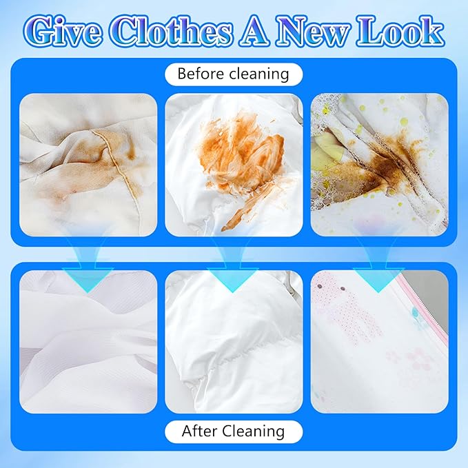 Clothing Emulsifier Stain Remover, Non-Ionic Laundry Pre-Treatment,Portable Solution - Natural Clothing Emulsifier,Easy Application, For Picnic Sports Outdoor Family Home(300ML-10Floz)
