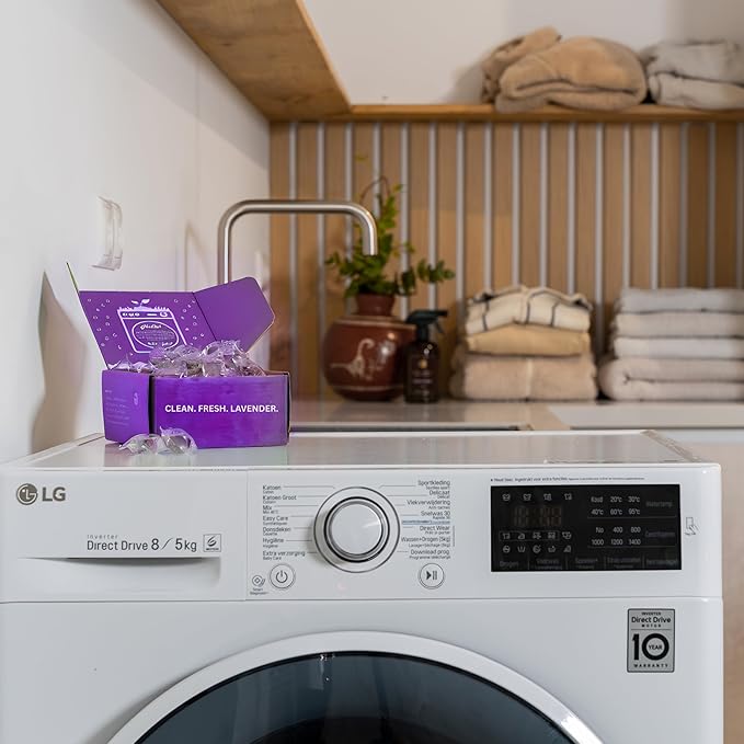 Greenseedz Laundry Pods, Fresh Lavender Scent, 32 Pacs, Eco Friendly, Powerful Clean, Biodegradable, HE Compatible