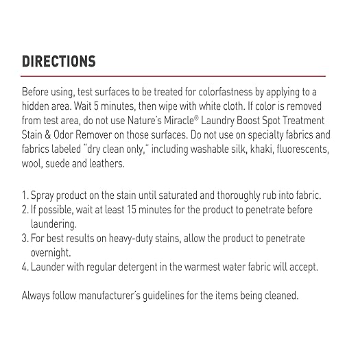 Nature's Miracle Laundry Boost Spot Treatment Stain and Odor Remover, 32 Oz., Laundry Pre-Wash Stain and Odor Remover (Pack of 2)