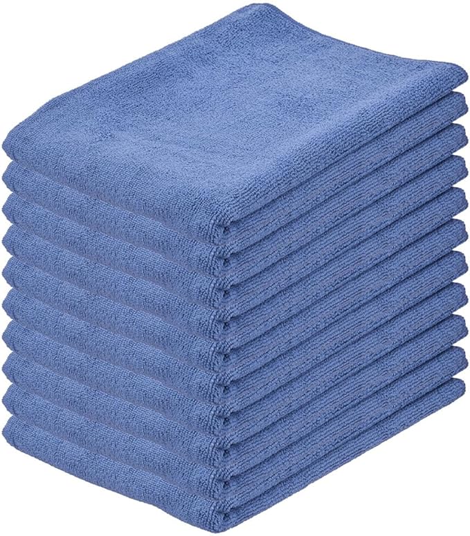 Superio Microfiber Squeegee Towel Extra Large Miracle Cloth 20 x 30 Streak Free Microfiber Floor Cloth-Rag for Cleaning House, Kitchen, Bathroom-Scratch Free, 10 Pack