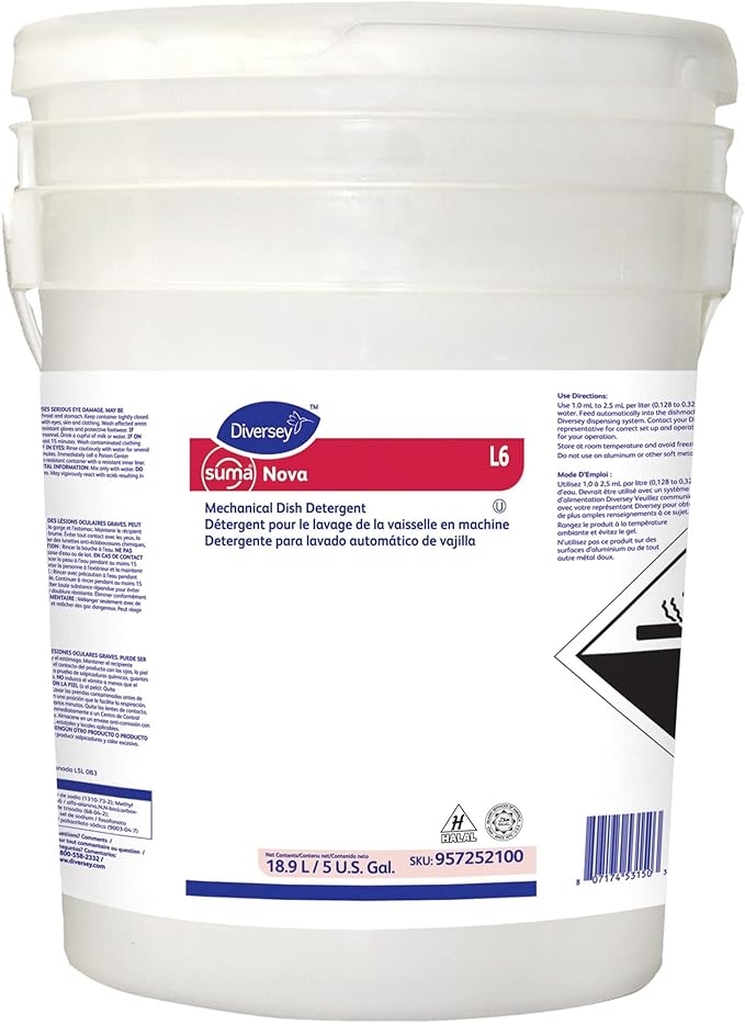 Diversey Suma Nova L6 Machine Dish Liquid
