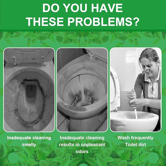Toilet Gel, Toilet Stain Removal Cleaning Air Freshener, 96 Flowers, 8 Kinds Of Scent Toilet Bowl Cleaner【2 Boxes】