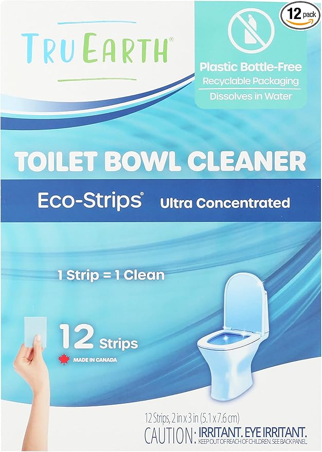 T.ru Earth Toilet Cleaner Strips 12 Ct (Pack of 12)