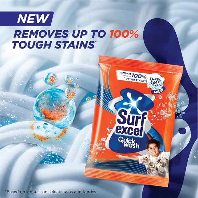 Surf Excel Quick Wash Detergent Powder 1 kg