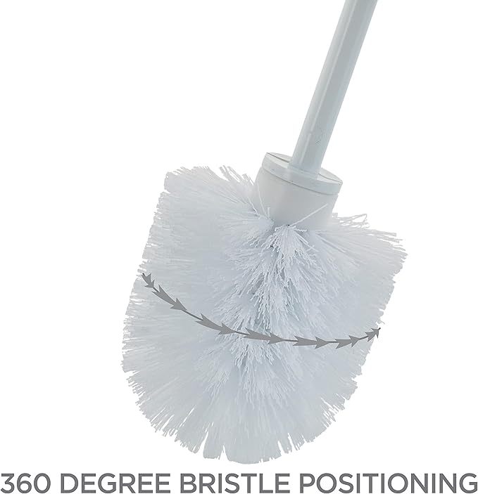 Bath Bliss Coutour Toilet Brush and Holder