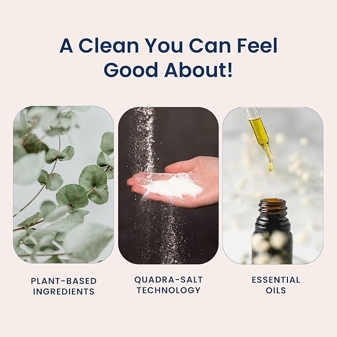 Truly Free Natural Dishwasher Booster & Rinse Aid Kit - Non-Toxic Dishwashing Aid Formula, Removes Residue & Tough Dish Stains, Water Spot Remover - 12 oz Reusable Empty Bottle + One Fill, 3 oz