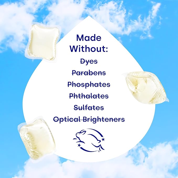 Dropps Odor & Stain Laundry Detergent Pods, Orange Blossom (64 Count) - Powerful Laundry Pods | Complete Clean Laundry Soap | Fights Odors & Stains | Clean Ingredients | Plastic Free Packaging