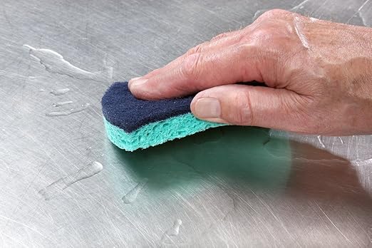 3M Scotch-Brite 3000 Power Sponge, 4-1/2" Length x 2-51/64" Width x 19/32" Thick (Case of 20)