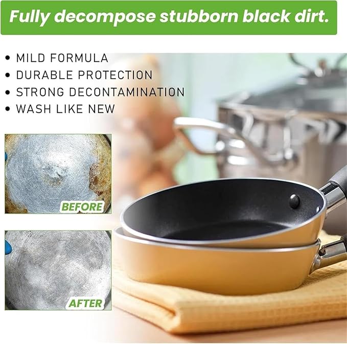 Multifunctional Concentrated Cleansing Lotion,10.6 oz Cleaning Milk House Cleaner,Powerful Effective Cleaner to Heavy Oil Stains,MultiFunctional Cleaning Milk for Household Kitchen (300ML)