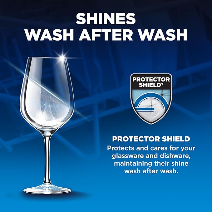 Finish Quantum Dishwasher Pods, No Pre-Rinse Dishwasher Detergent Soap Removes 24HR Dried-On Stain and Grease, Leaving a Virtually Spotless Shine, Unscented, 70 Count