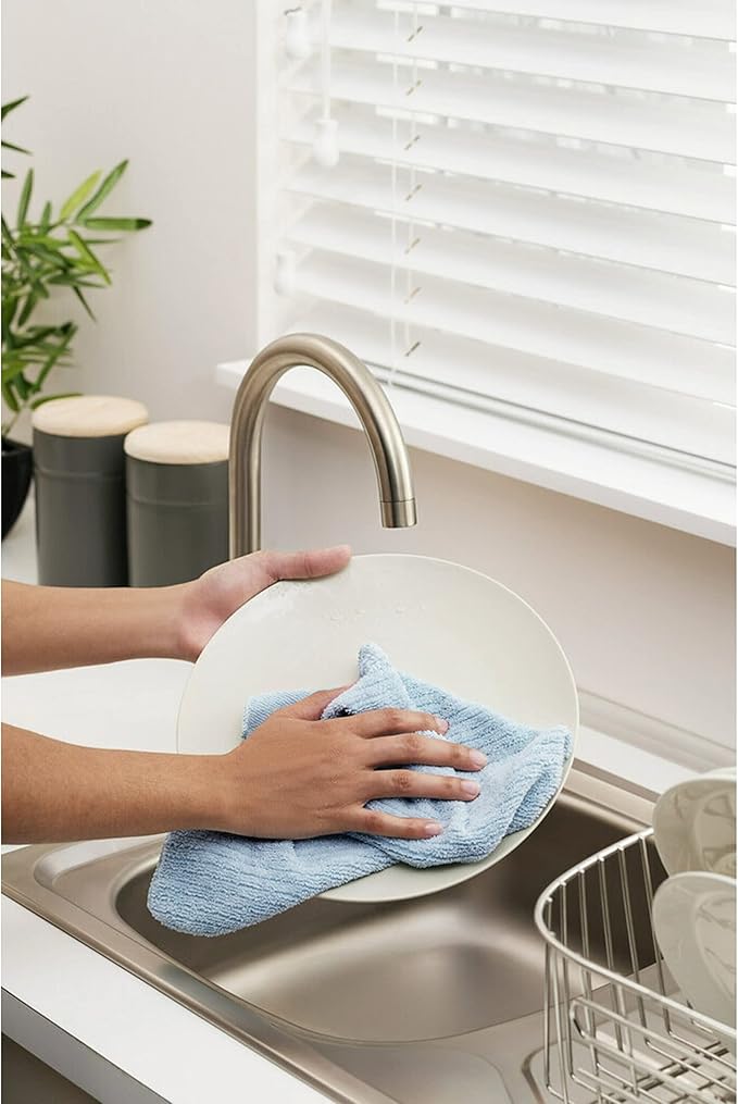 Scotch-Brite 3-in-1 Microfiber Kitchen Cloth (Pack of 12)