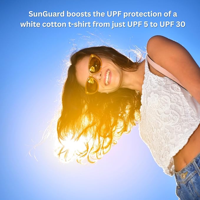 SunGuard Sun Protection - add up to 30 UPF protection to your clothing, lasts for 20 washes (5 lb)