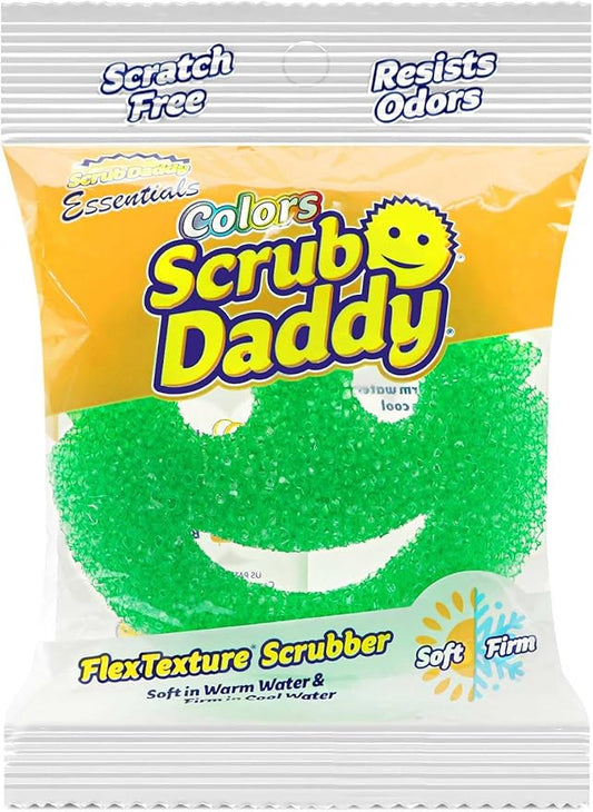 Scrub Daddy Essentials - Colours: FlexTexture Foam Sponge, 1 Count