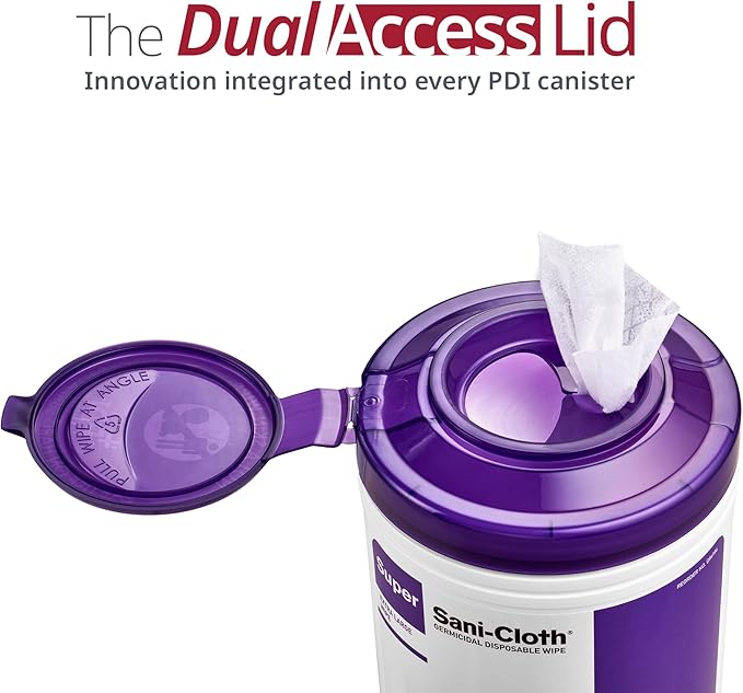 Professional Disposables Surface Disinfectant Super Sani-Cloth Wipes, 160Count (Pack of 3)