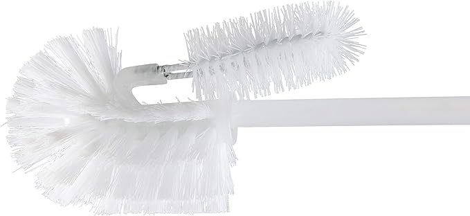 Bath Bliss Square Toilet Bowl Brush and Holder