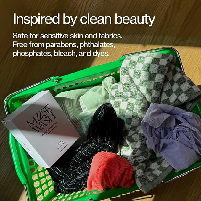 Laundry Detergent Sheets | Enzyme-Powered, Vegan, Paraben-Free | Luxury Scents | Plastic-Free, Eco-Friendly, Travel-Friendly Packaging (50 Loads - 1 Box, MOSS)