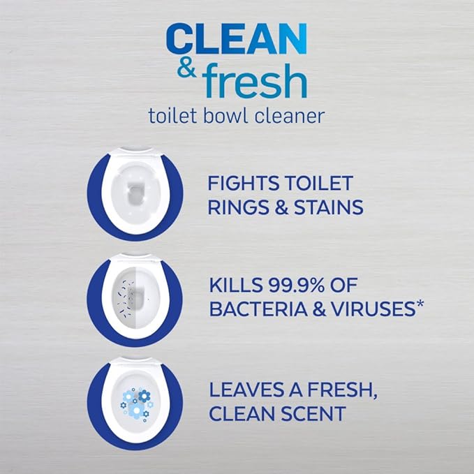 Lysol Cling Gel Toilet Bowl Cleaner, Country Scent, 24-Ounce