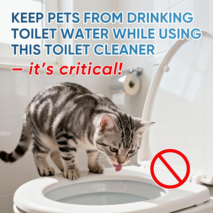 Automatic Toilet Bowl Cleaner Tablets, Long-Lasting Toilet Bowl Cleaner, Bathroom Toilet Tank Cleaner (4 Bottles)