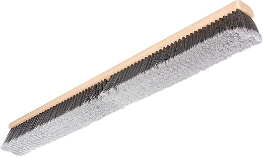 SPARTA Flo-Pac Plastic Flagged Sweep, Floor Broom for Cleaning, 36 Inches, Gray