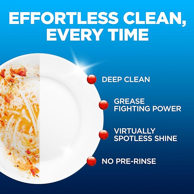 Finish Power - 76ct - Dishwasher Detergent - Powerball - Dishwashing Tablets - Dish Tabs, (Pack of 3)