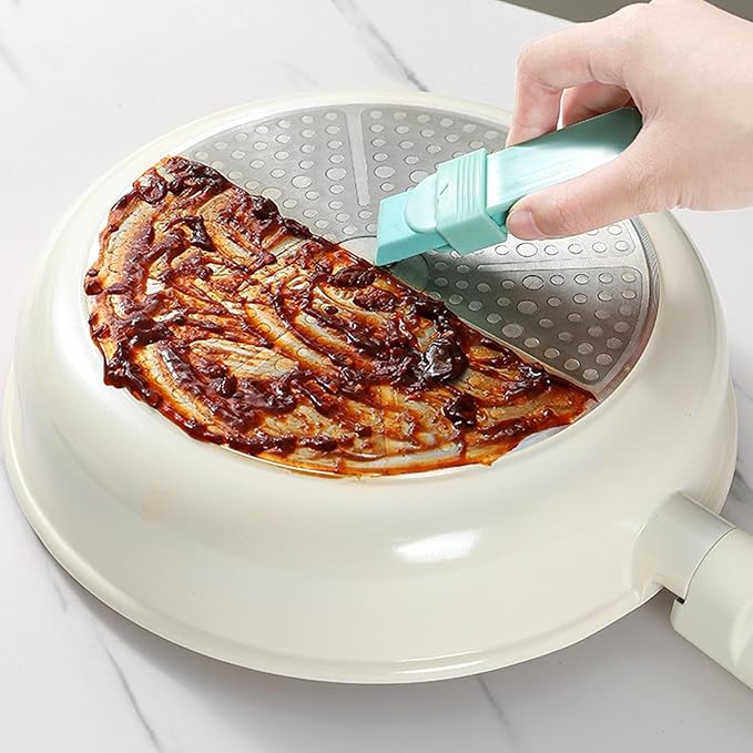 Rust Remover Brush, 10.5cm PP Easy Limescale Eraser with Ergonomic Handle, Scale Cleaner Tool for Metal Surfaced Cleaning, Bathroom, Kitchen, Outdoor Use