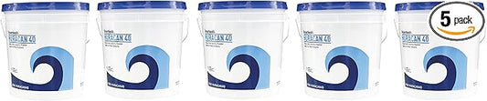 Boardwalk HURACAN40 Low Suds Laundry Detergent, Powder TGAUQs, 5 Pack (40lb.)