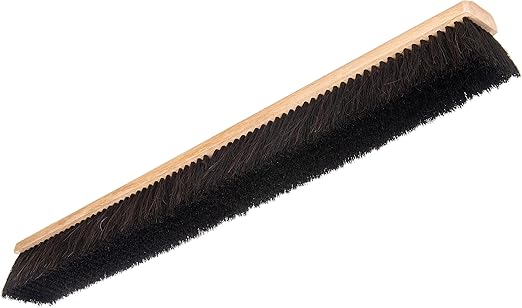 SPARTA Flo-Pac Horsehair-Blend Blend Sweep, Floor Sweep for Cleaning, 36 Inches, Black, (Pack of 6)