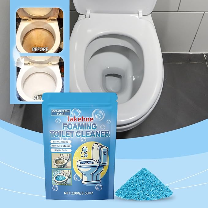 Foaming Toilet Cleaner, Ocean Fresh Scent, 3.53 oz, Easy Cleaning, Septic Safe