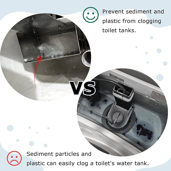 304 Stainless Steel Toilet Tank Cleaner Caddy with Adjustable Hook - Hanging Holder for Blue Tablets & Bleach Pods (Silver)