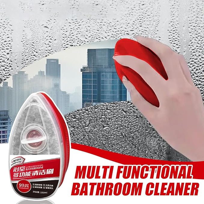 Bathroom Cleaning Brush - Tile Walker, Wall and Sink Cleaner, 150ml Multifunctional Durable Hygiene Tool for Toilet | Kitchen, Apartment, Daily Maintenance