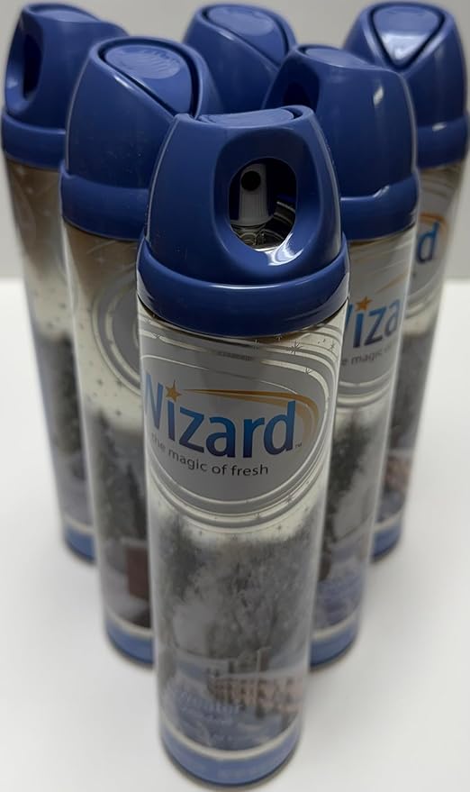 Wizard The Magic of Fresh | Odor Neutralizer & Air Freshener - 10 Oz. Sweater season (Pack of 6) (Packaging May Vary)