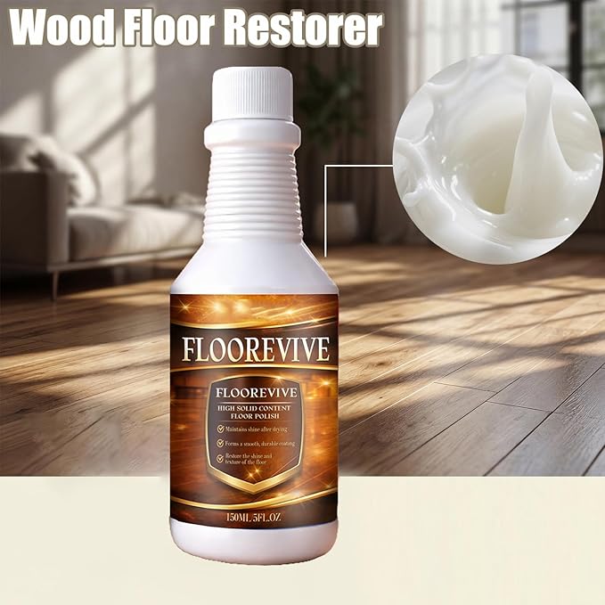 Wood Floor Restorer, Wood Floor Shine Restorer, Cleans and Revives All Types Of Flooring, Long Lasting Shine (2)