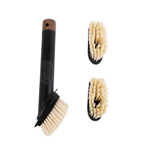 Eco Soap Dispensing Brush Set