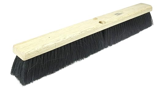 Weiler 42008 Tampico Fiber Medium Sweep Floor Brush, 2-1/2" Handle Width, 24" Overall Length, Natural