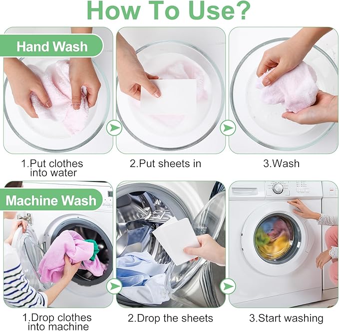 Loopeer 600 Loads Laundry Detergent Sheets Bulk No Leak Laundry Soap Sheets Anti Sensitive Liquidless Laundry Supplies Washing Strips for Home Dorm(Unscented)