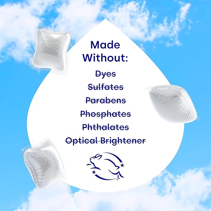 Dropps Fabric Softener Pods, Lavender Meadow (32 Count) - Laundry Softener For Soft & Fluffy Fabrics | Liquid Softener & Dryer Sheet Alternative | Clean Ingredients | Plastic Free Packaging