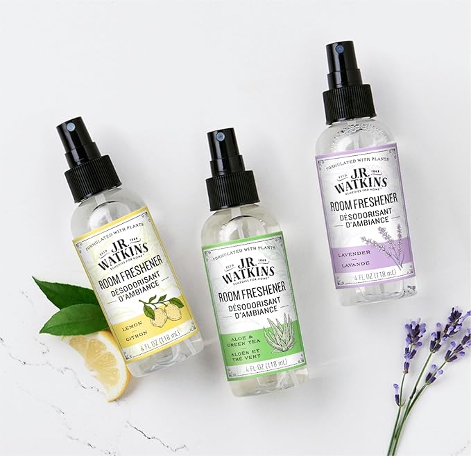 J.R. Watkins Room Freshener - Lavender - 4 Fl Oz, Pack of 3