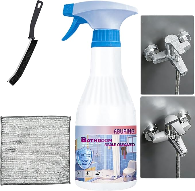 All Purpose Cleaner, Grout Cleaner for Tile Floors, Soap Scum Remover for Shower, Bathroom Descaler Foam Spray, Suitable for Toilet, Bathtub, Wall, Etc, 1PCS