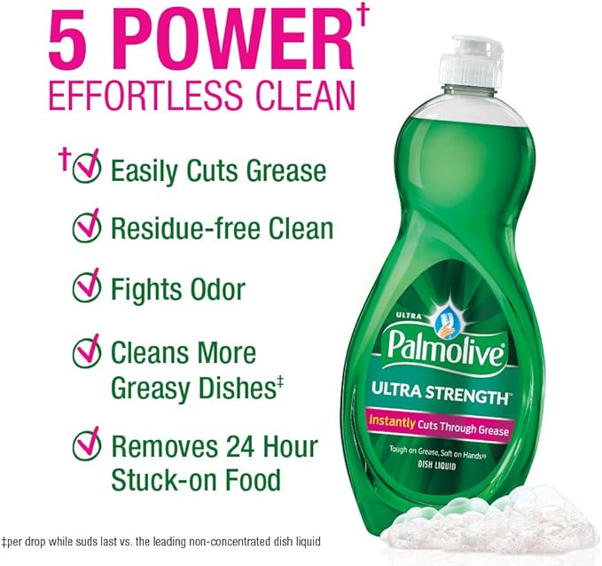 Palmolive Ultra Dish Soap, Ultra Strength - 10 Fluid Ounce