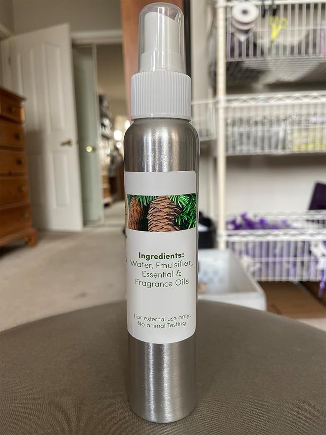 Victoria's Lavender Room Fragrance Spray - Air Freshener & Odor Eliminator - Fir & Lavender Spray - Luxury Essential Oil Scent for Home & Bathroom - Aromatherapy & Stress Relief - 1 Pack, 4 fl oz
