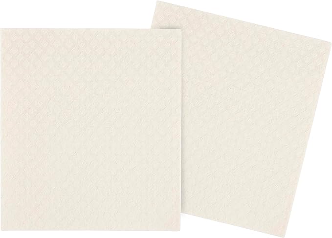 Primitives By Kathy Botanical Swedish Folk Art Dishcloth Set, Pink and Red Floral Pattern, 6.75 x 7.50 inches, 2-Pack