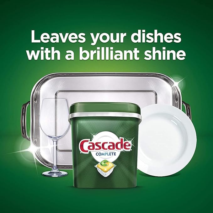 Cascade Power Clean Dishwasher Detergent ActionPacs, 115-count