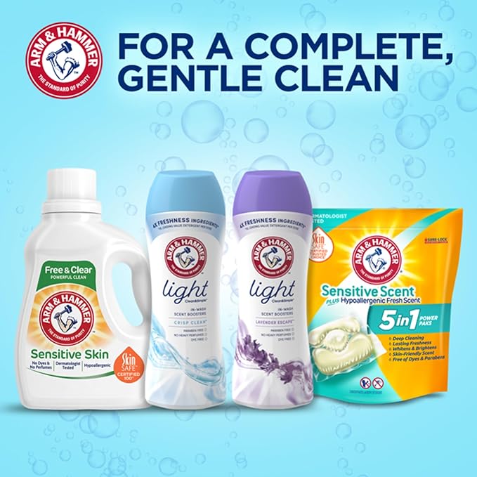 Arm & Hammer Light In-Wash Scent Booster Lavender Escape 24oz (Pack of 2)