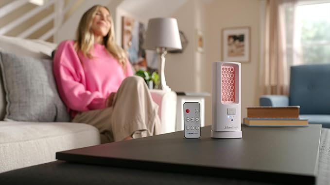 ScentDream Cordless Electric Air Freshener Starter Kit – Rechargeable, 180-Degree Oscillation, Non-Toxic Aroma Pods, Remote Control, 4 Scent Refill Pads, 120-Day Supply – Great Housewarming Gift Idea