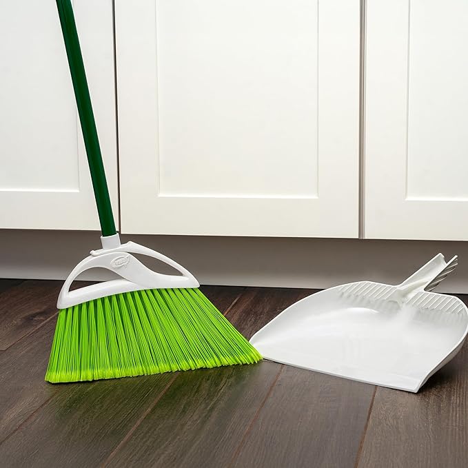 Libman PetPlus Angle Broom with Dustpan