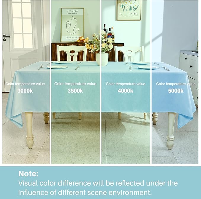 IVAPUPU Textured Linen Table Cloth for Rectangle Table - Light Blue Tablecloths Rectangular Waterproof Wrinkle Free Wipeable Dining Table Cover for Spring Wedding Birthday Kitchen Decor, 60 x 120 Inch