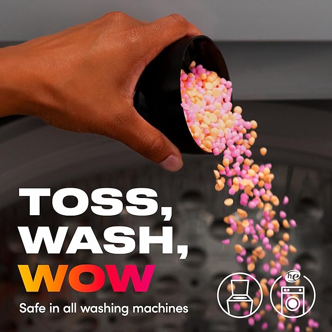 Downy Unstopables Fusions Scent Duos Laundry Scent Booster Beads, Sunset and Citrus Scent, 21.1 OZ, 24hr non-stop freshness with 2 in 1 dual scent laundry scent beads
